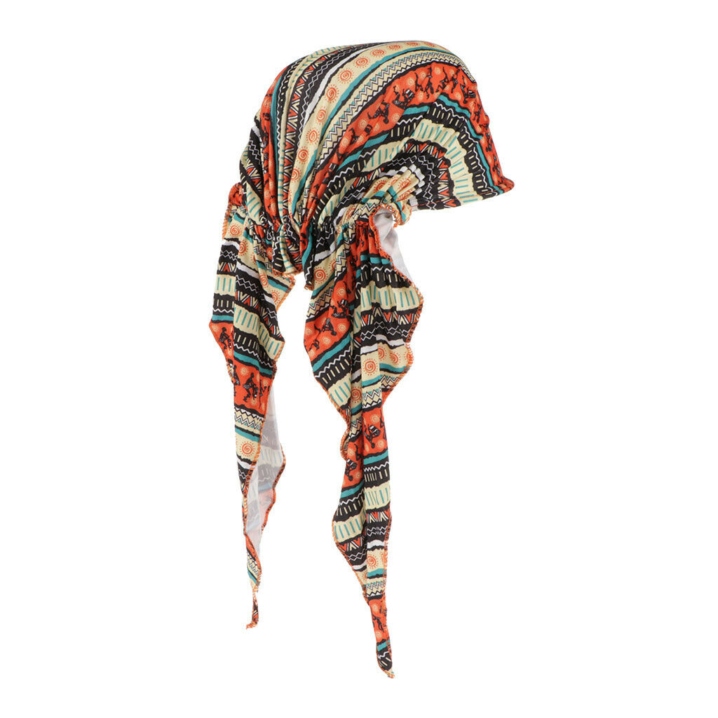 Ethic Chemo Hat Head Wrap Cotton Turban Stretch Headwear Scarf Bandana Hijab