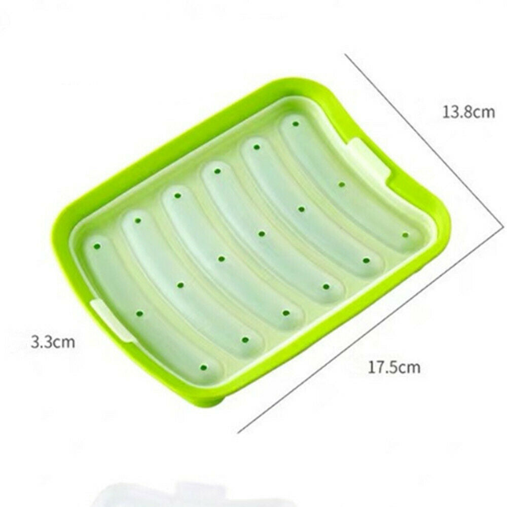 1Pcs Silicone Sausage Making Mold Hot Dog Maker Mould DIY Kitchen Tools