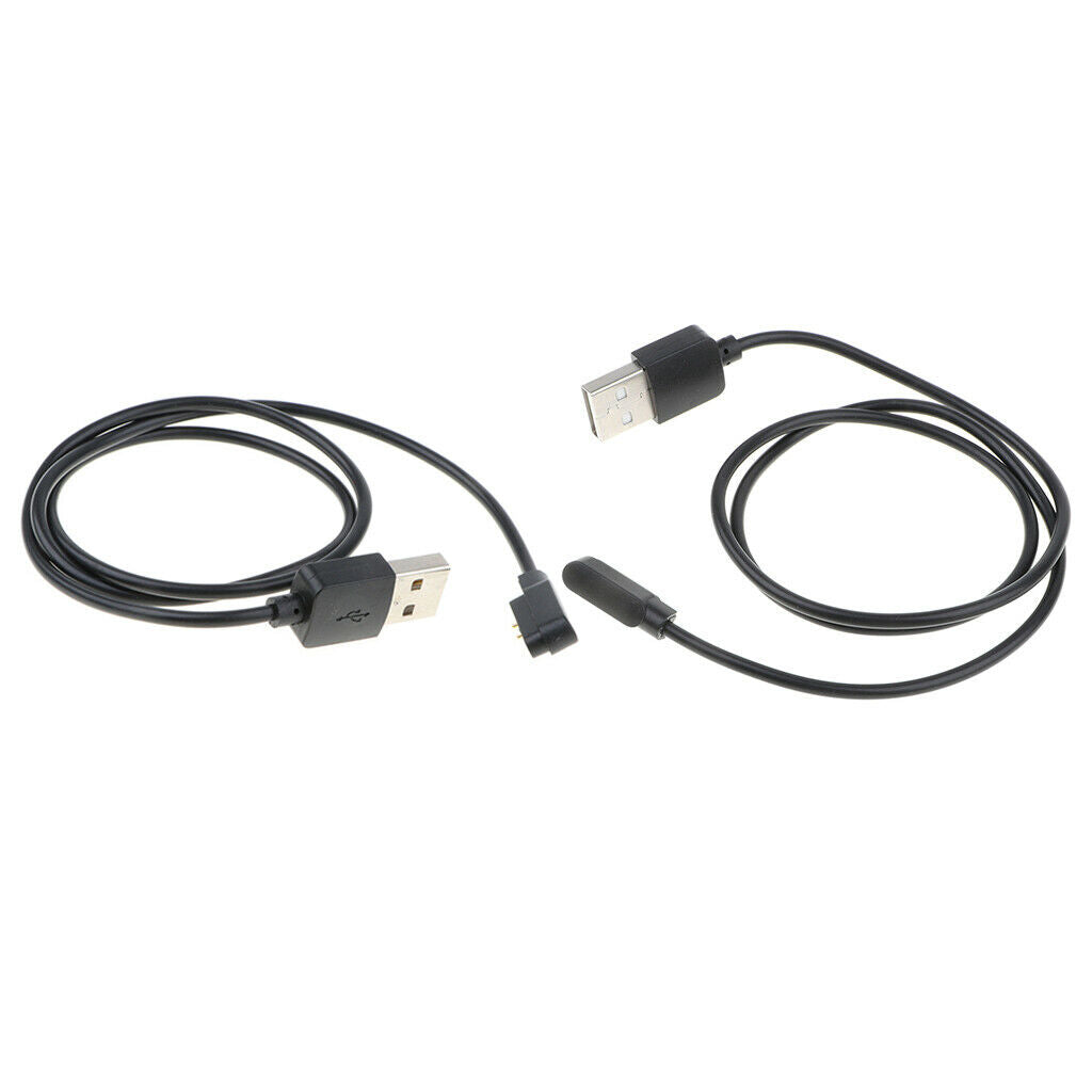2 Pieces 2 Pin Charger For Watch Replacement   Charging Power Cable