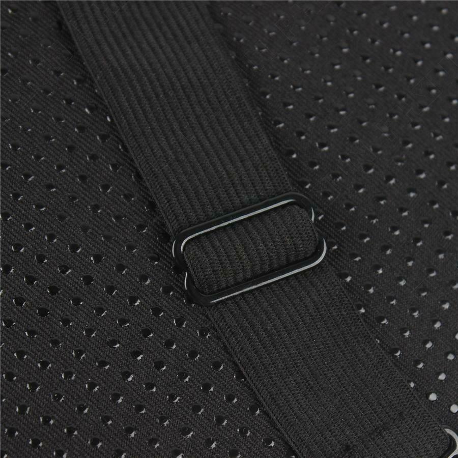 Black Motorcycle Seat Cover Cooling Sunscreen Mat Inflatable Air Seat Cushion