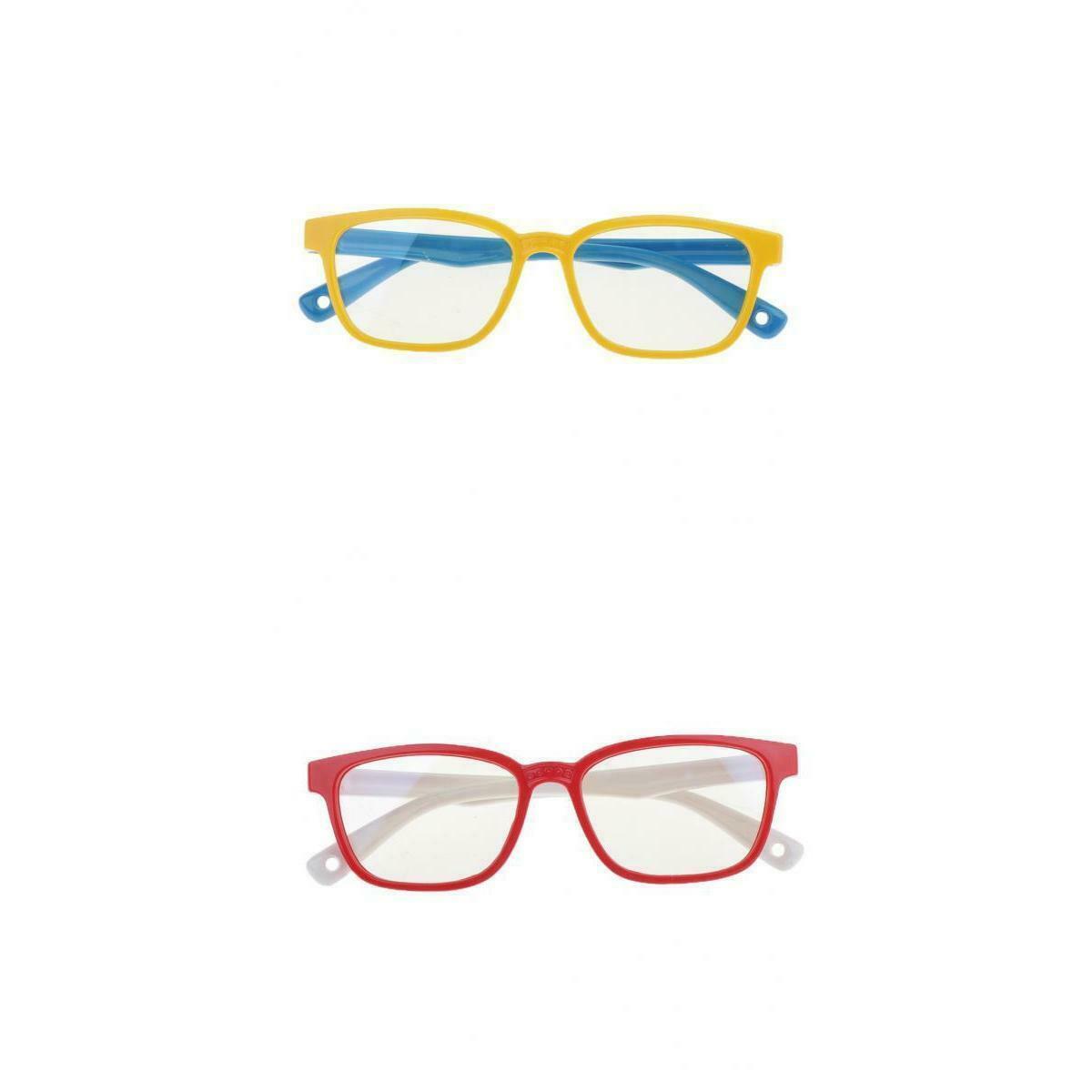 2 Pieces Children Kids' Anti Blue Light Digital Video Protective Eye Glasses