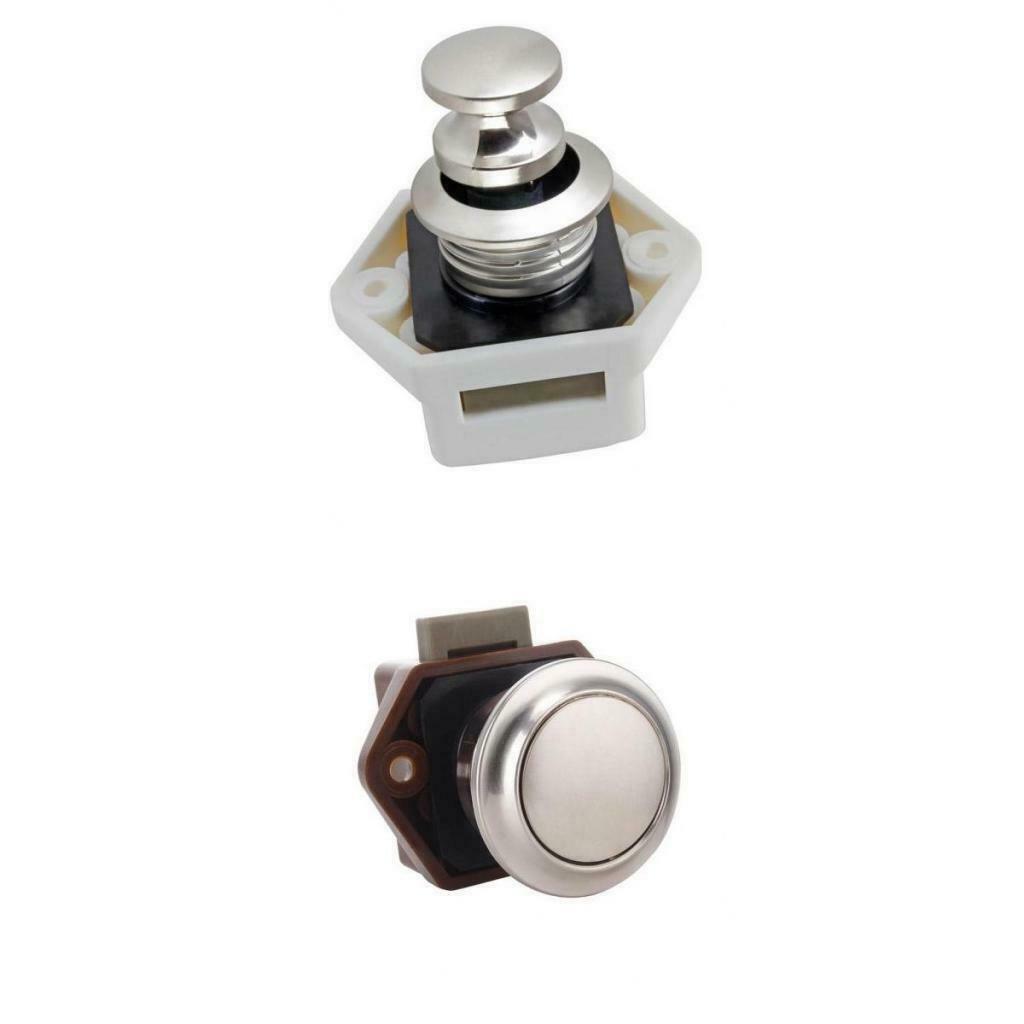 Cabinet Push Button Cam Motorhome Lock Furniture Lock Set B