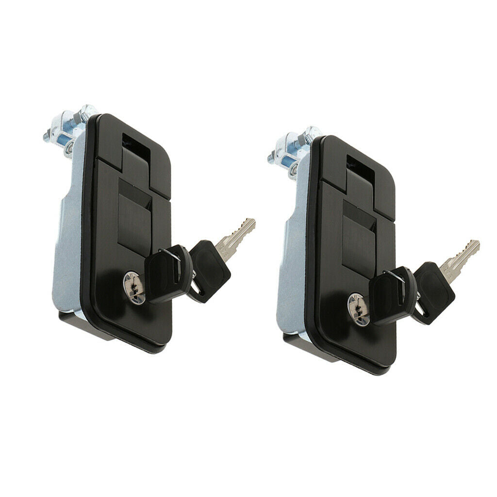 2PCS Large Compression Lock Latch Toolboxes Camper Trailer Truck 4x4 4WD Caravan