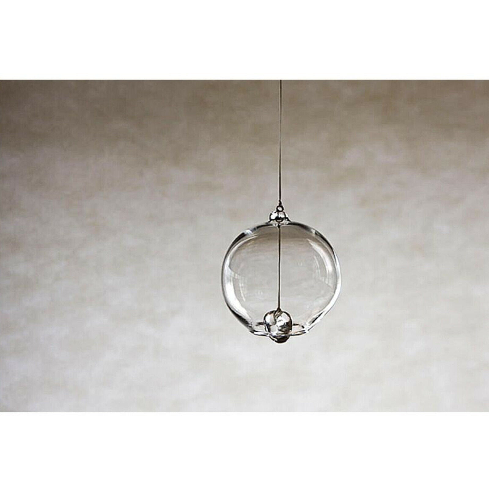 Japanese Transparent Glass Wind Chime Bell Hanging Ornaments Craft Gift