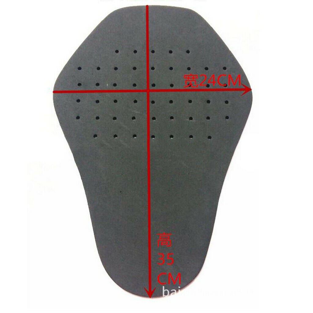 5 Pieces Motorbike Motorcycle Protection Pad Armour Protector Set Black New