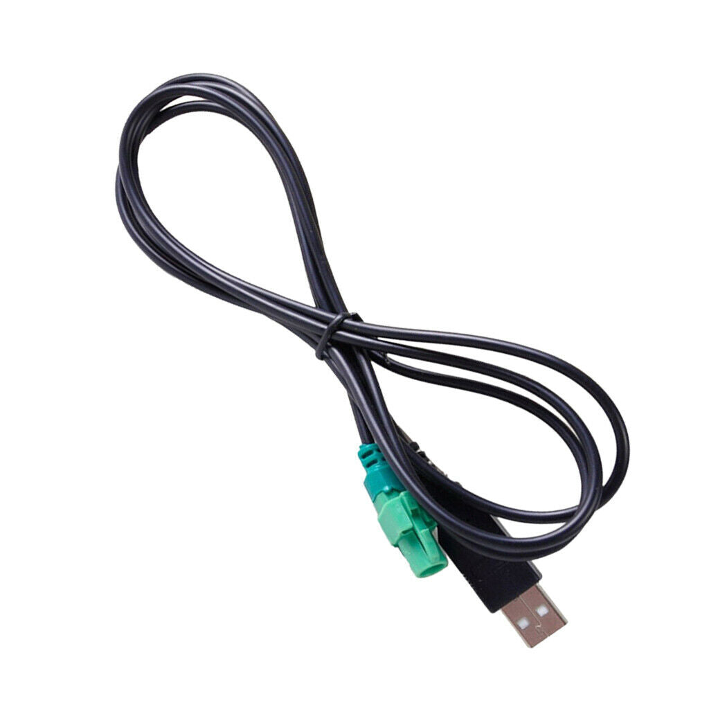 4 Pole USB Plug Converter Cable AUX Adapter for  1.5m