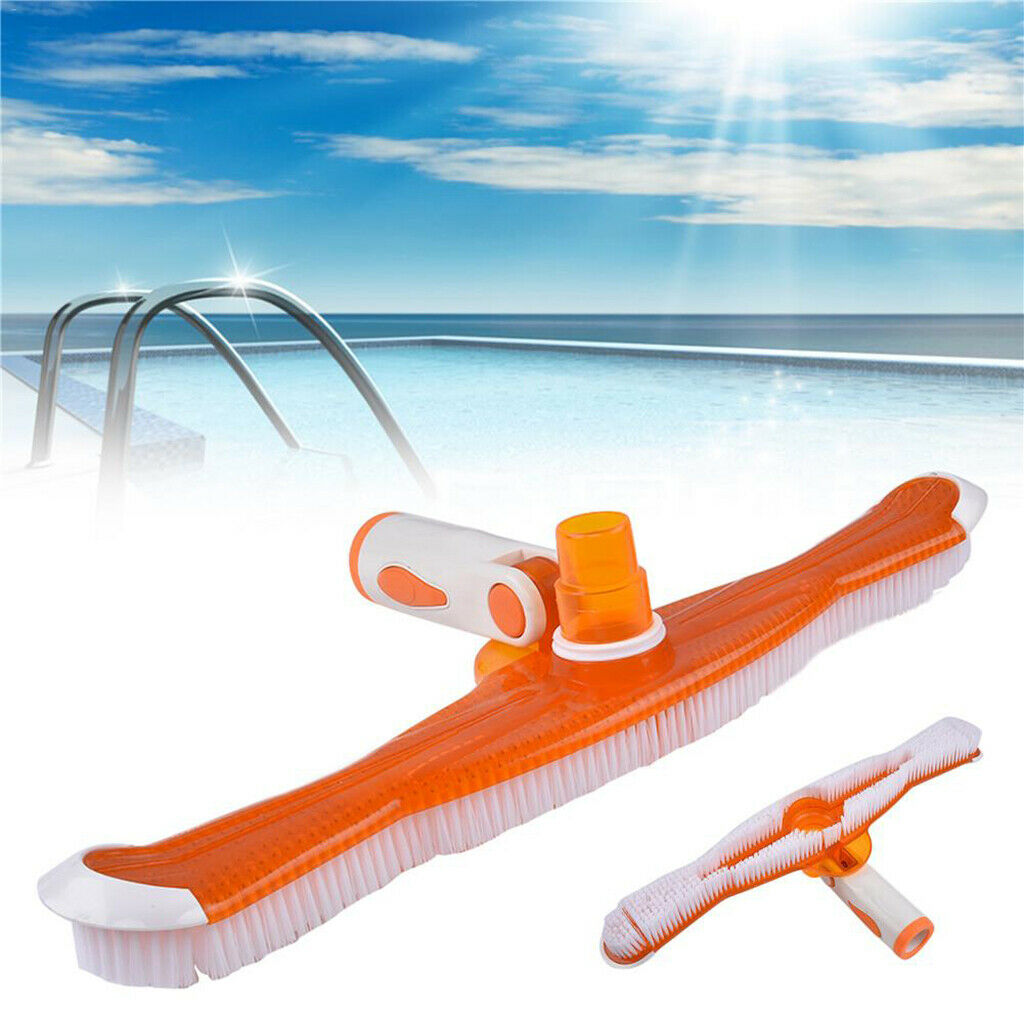 20'' Professional Plastic Pool Vacuum Head Pond Spa Vacuum Suction Brush
