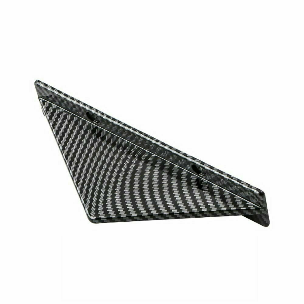 4Pcs Car Rear Bumper Lip Diffuser Shark Fins Spoiler Universal Fits VW GOLF MK