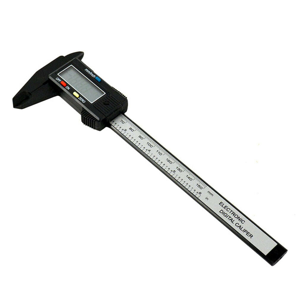 150mm/6inch Micrometer Digital Electronic Gauge Carbon Fiber Vernier Caliper