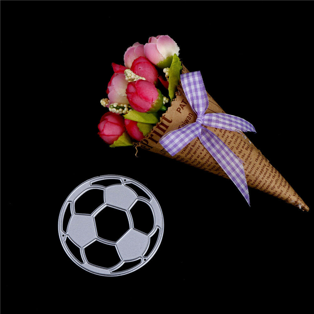 Fashion Soccer Football Metal Cutting Dies DIY Scrapbooking Photo Album De.l8