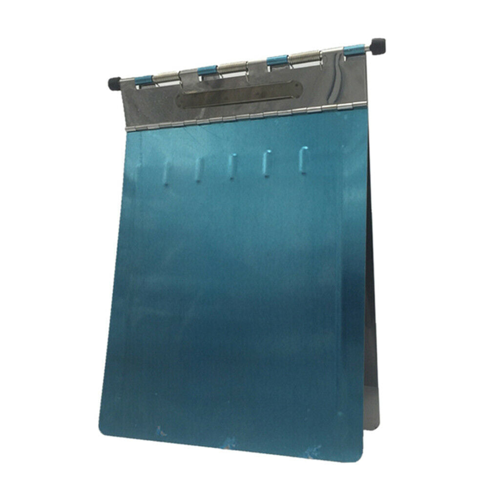 Stainless Steel Clipboard Folder Clip with Privacy Cover for Nurse, Teachers