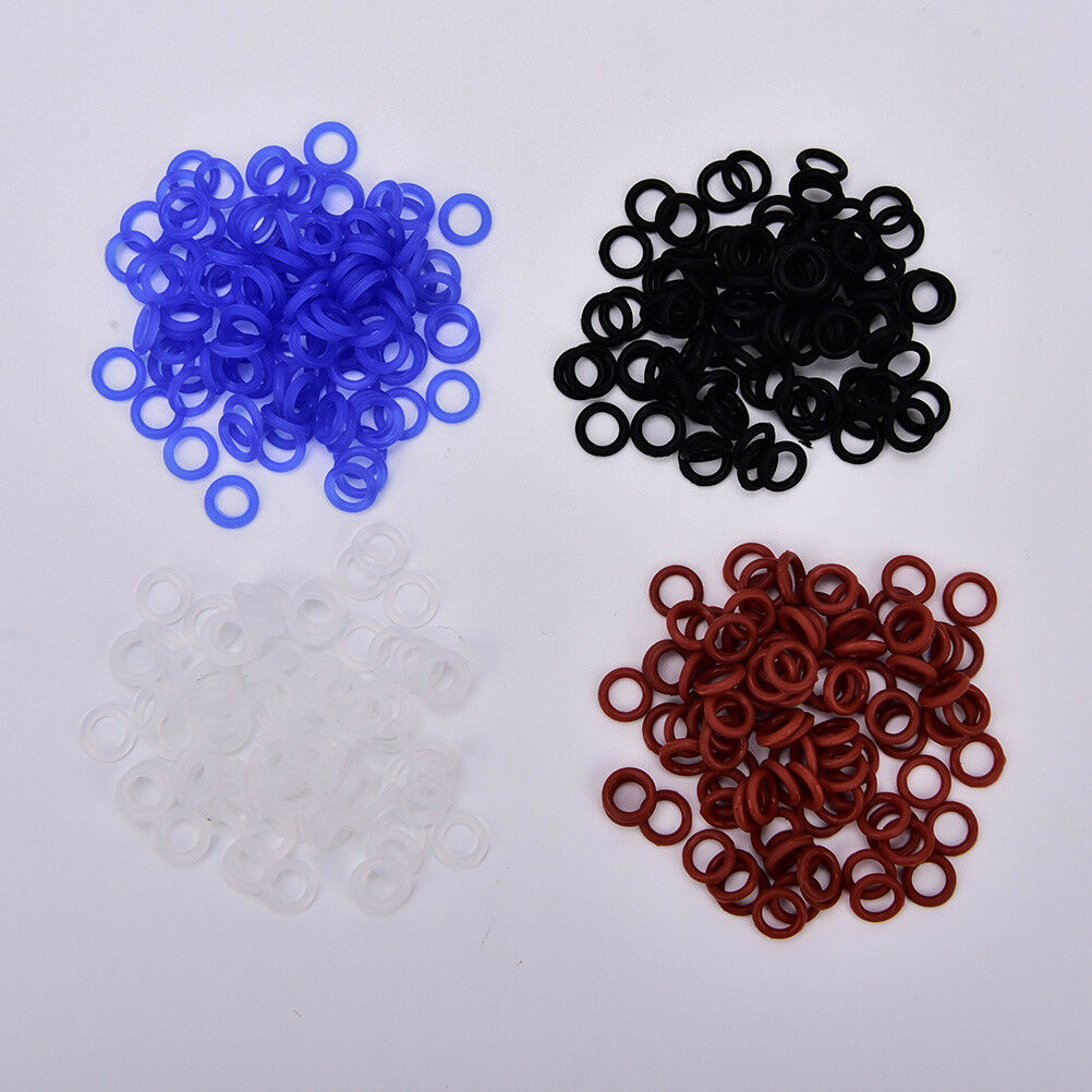 100X Silicone Rubber ORing Switch Dampeners For Keyboard Dampers Keycap bla  NL