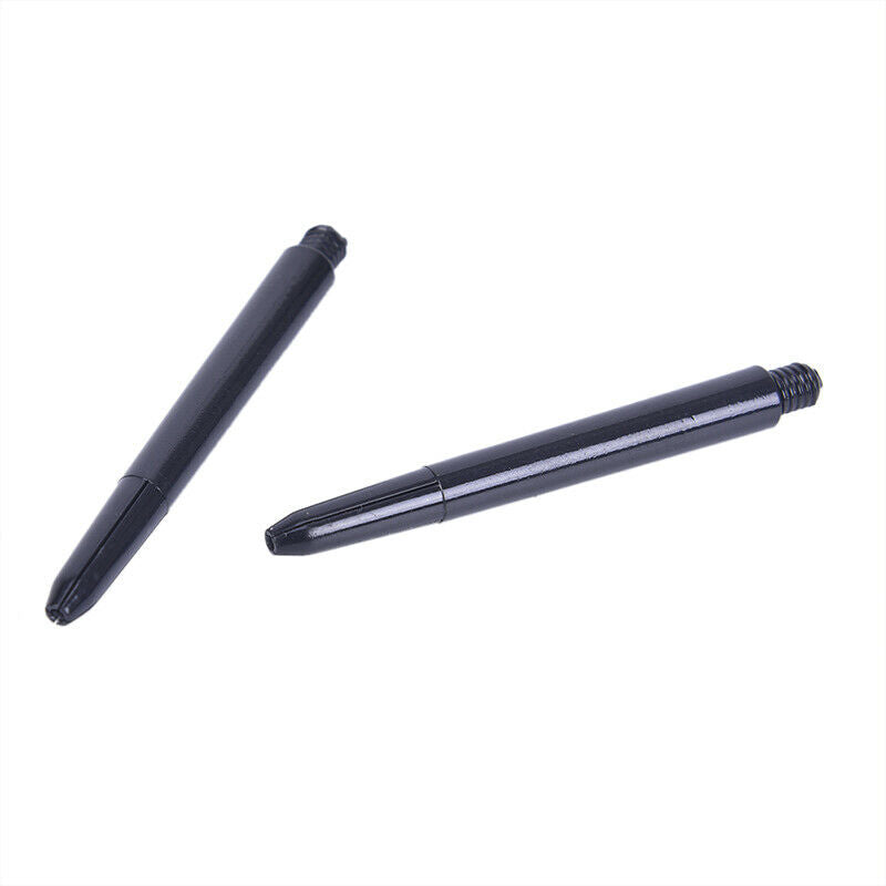 Black 50x/lot Nylon Dart Shafts 2BA 48mm Screw Thread Plastic Dart Stems .l8