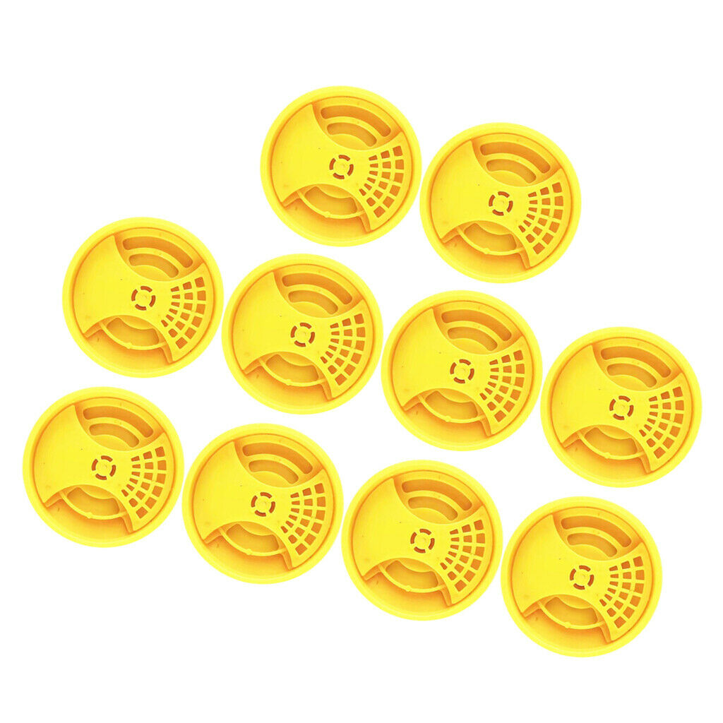 10Pcs Beehive Vent Holes Window Bee Escape Beekeeping Tool Flow Control