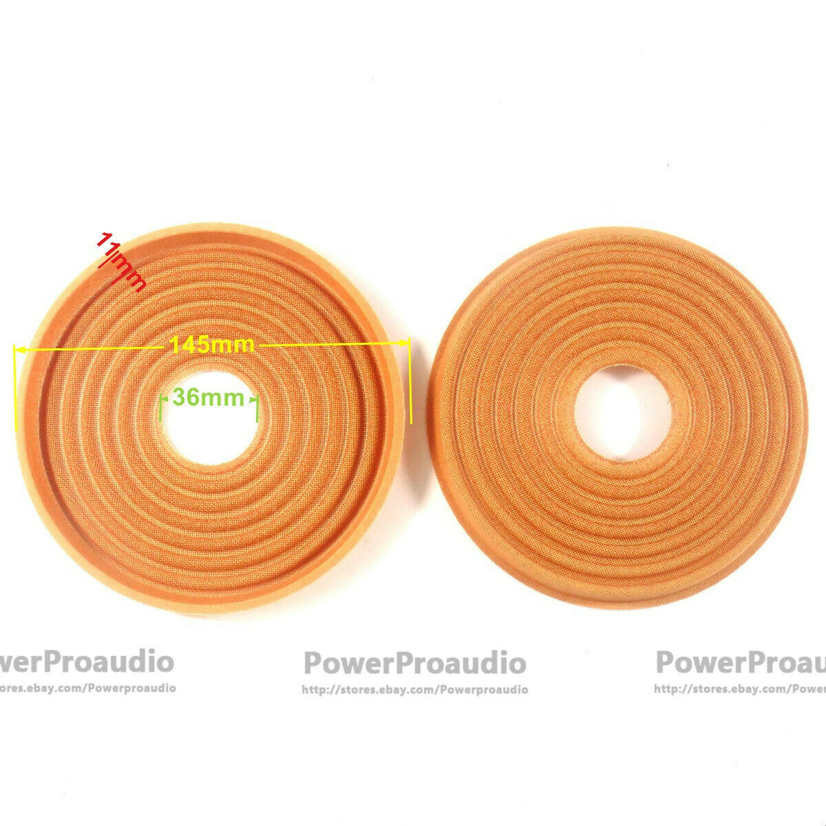 2pcs  Spider145-36mm -11mm For  Woofer Loudspeaker