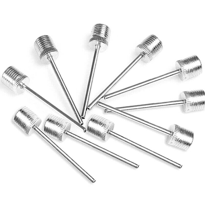 30Pcs Basketball Sport Ball Bicycle Inflatable Pump Pin Needle Air Valve .l8