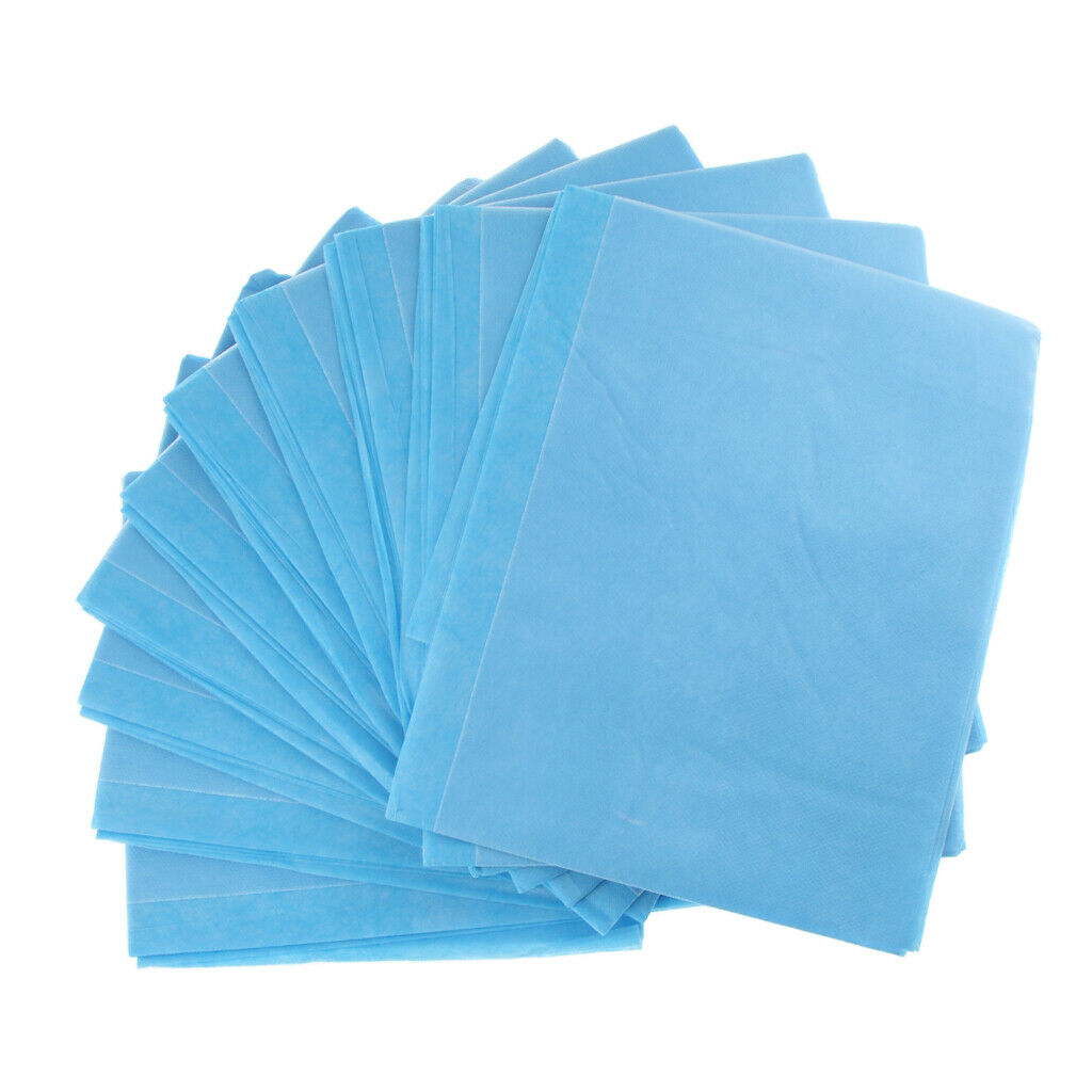 10 Pieces Massage Bed Tattoo Table  Nursing Bed Sheets Mats Pads M