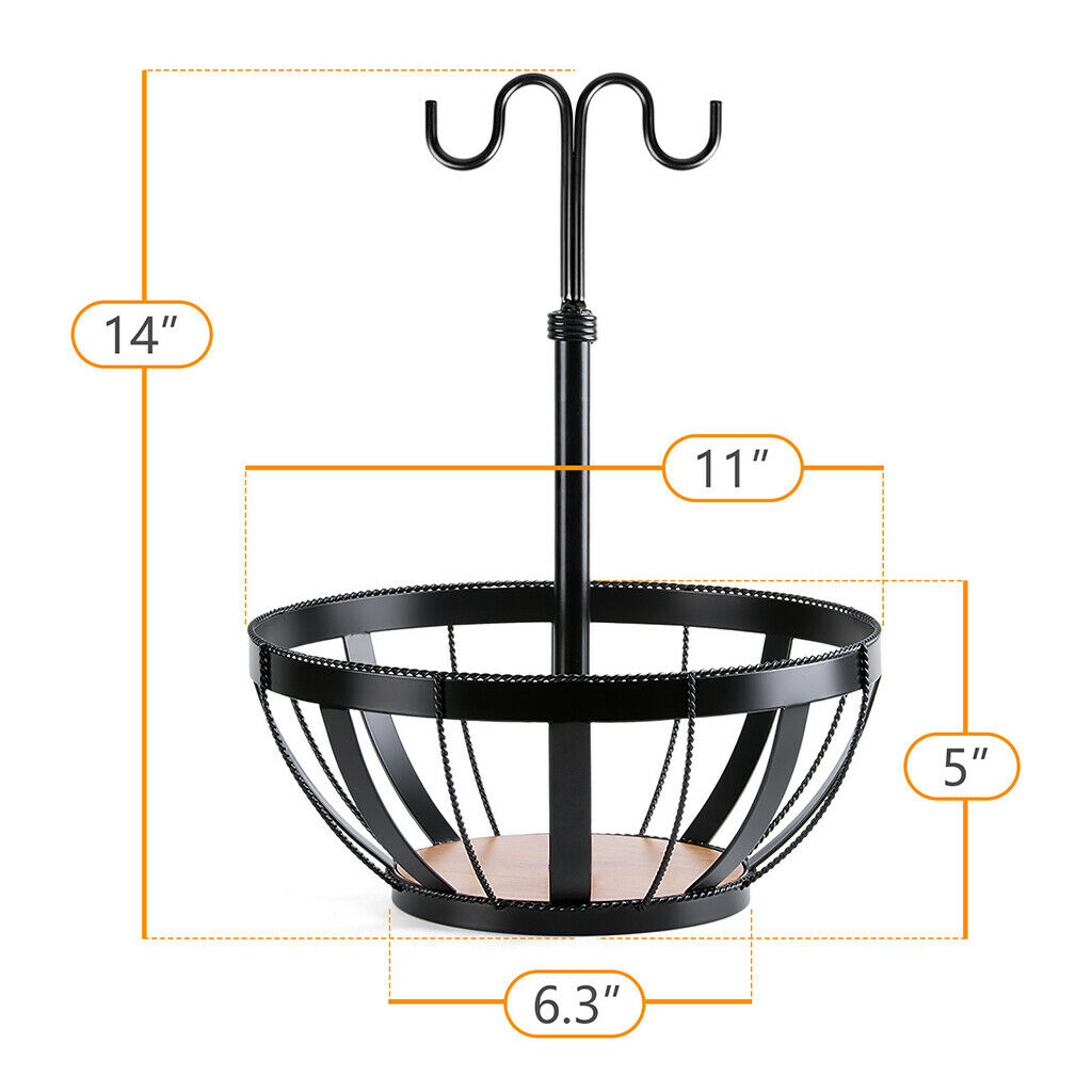 Decorative Fruit Basket Bowl Stand Vegetable Bread for Dessert Storage