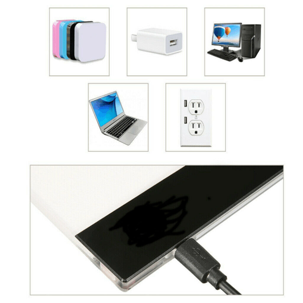 A4 USB LED Artist Tattoo Stencil Board Light Box Tracing Drawing Board