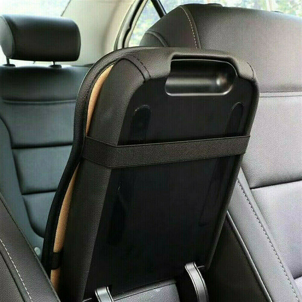 Car Leather Armrest Pad Cover Center Console Box Cushion Mat Protector Black