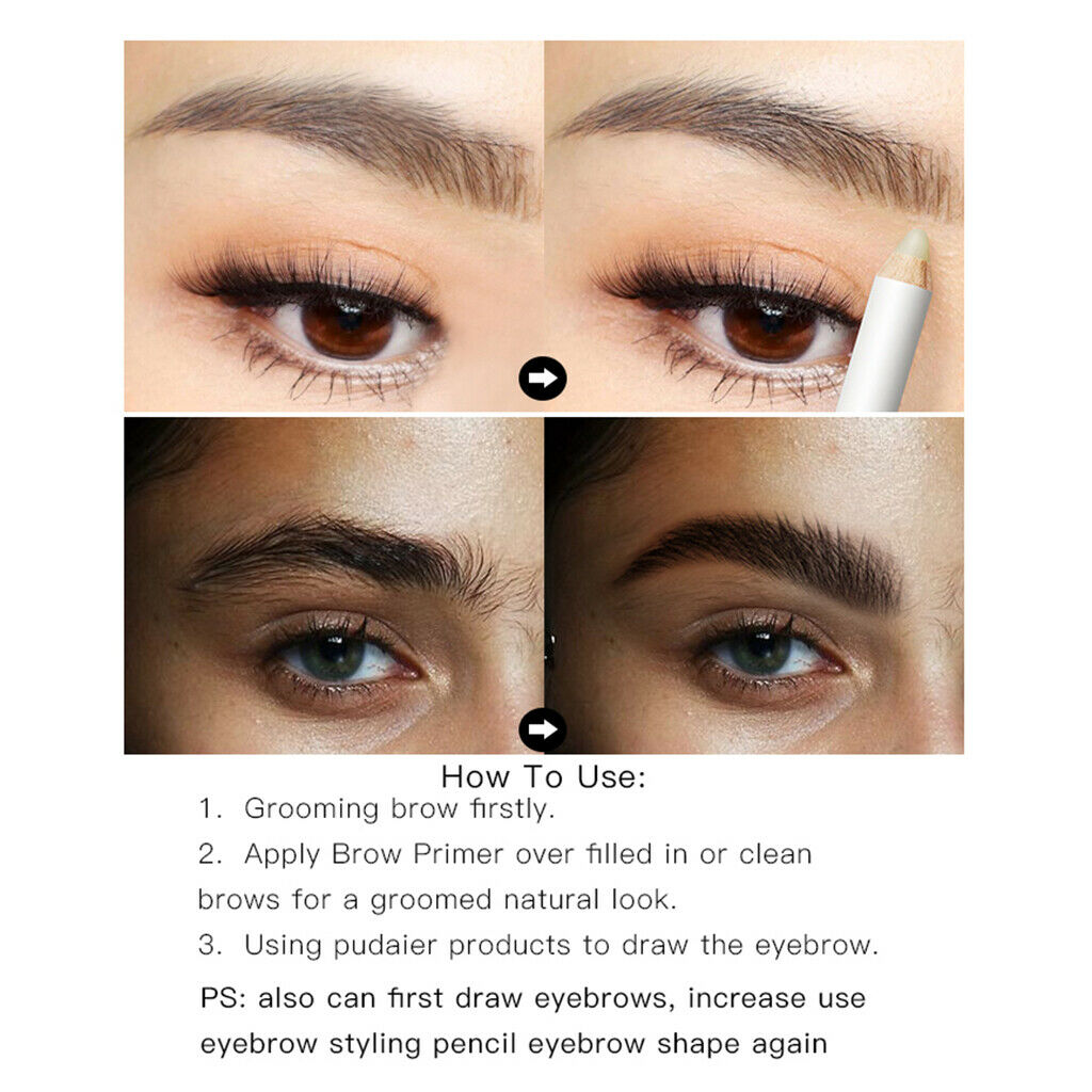 Waterproof Colorless Eyebrow Shaping Pencil Brow Shaper Concealer Primer