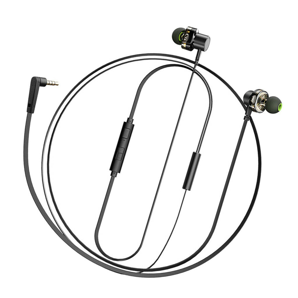 Z1 Double Moving Ring In-ear Magnetic Subwoofer Universal Earphone