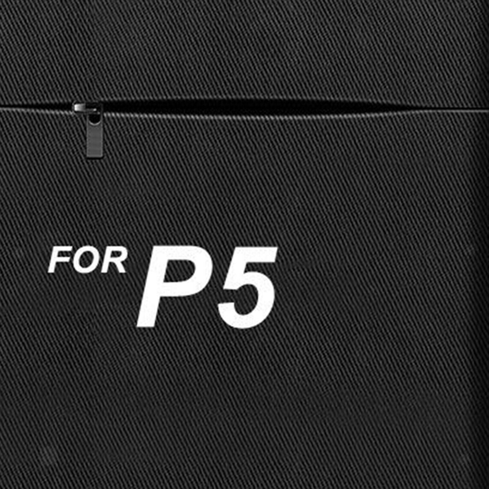 Durable Carrying Backpack Shoulder Bag for PS5 Game Console Accessories