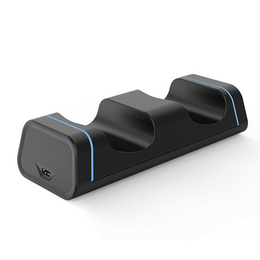 For PS4 Controller Charging Dock Dual Charger Stand with Status Display Screen