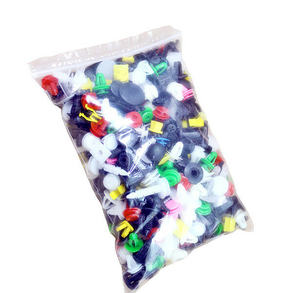 1000PCS Mixed Car Door Bumper Fenders Fastener Retainer Rivet Push Pin Clip Fine