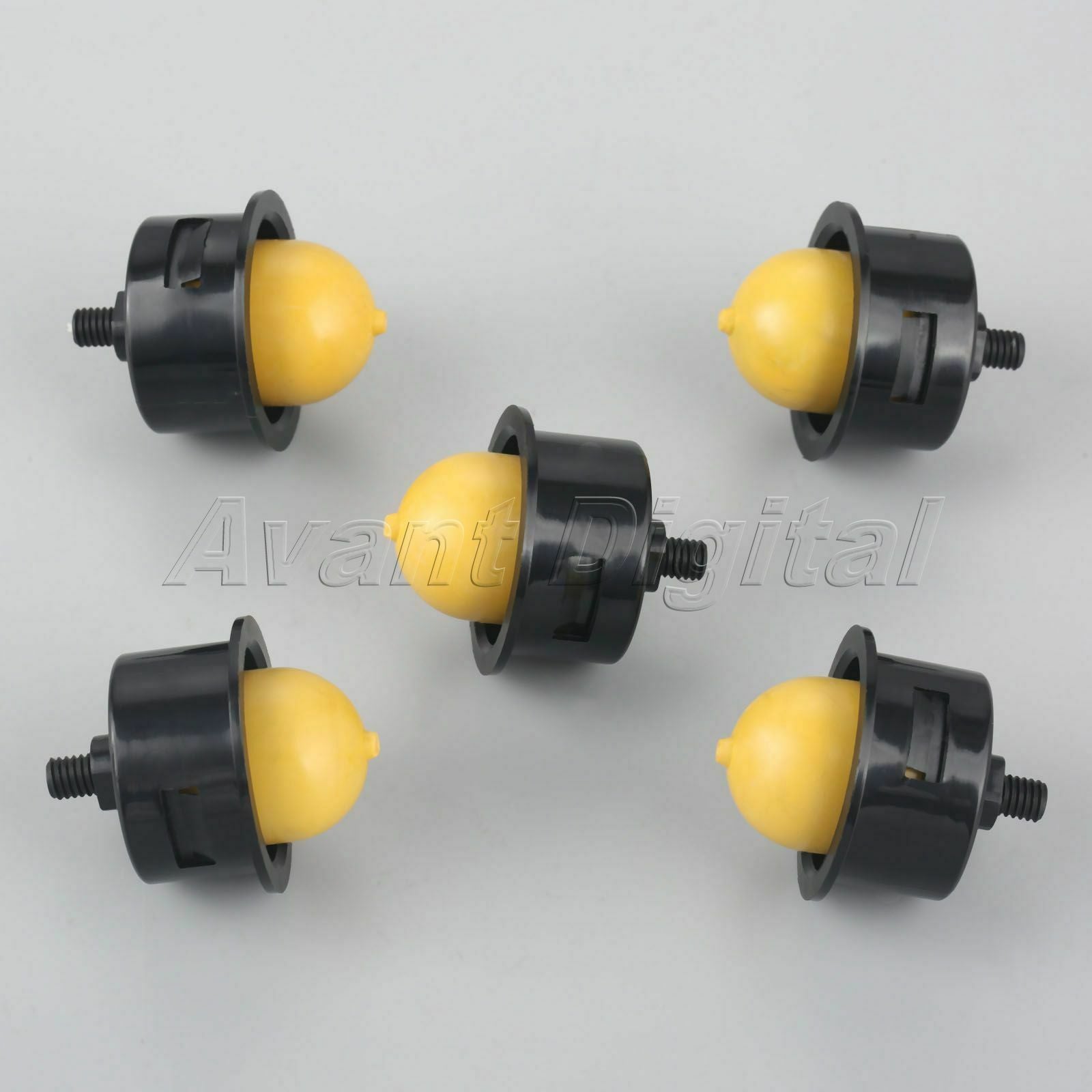 5x Lawn Mower Blower Engines Primer Bulb Craftman Garden Carburetor Parts Yellow