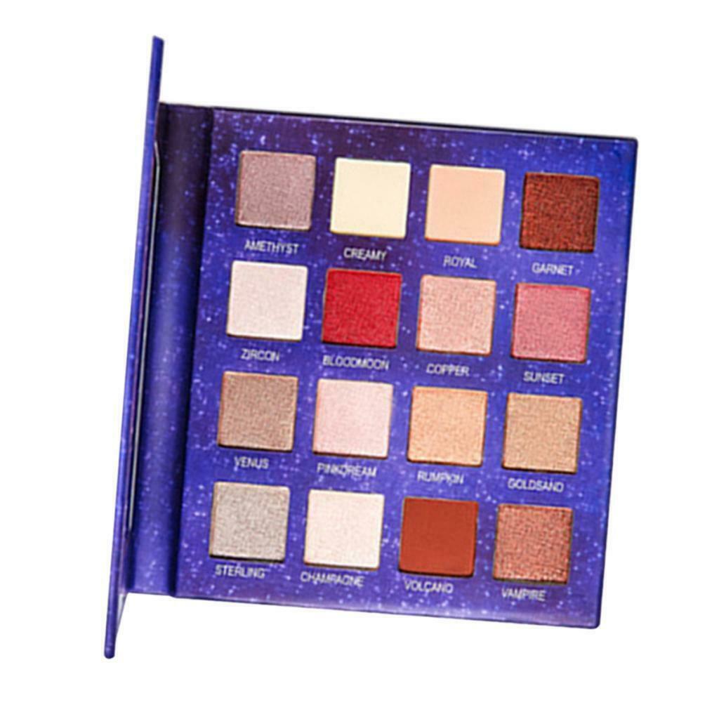 16 Colors Glitter Natural Earth Tone Eyeshadow Palette Eye Shadow 01
