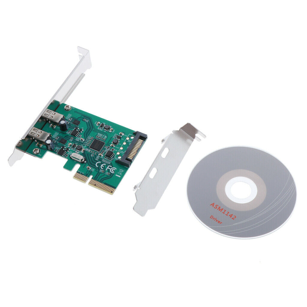 2 ports 10 GB / s USB3.1 Type C PCI Express 4x card PCIe adapter converter