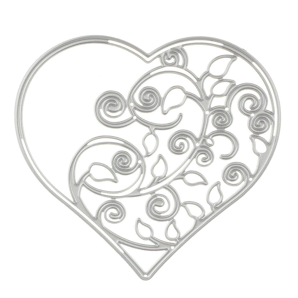 DIY Cutting Dies Scrapbooking Album Paper Card Embossing Tool Love Heart