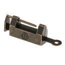 Retro Style Chinese Padlock Copper Locks Collection Gifts Fortune