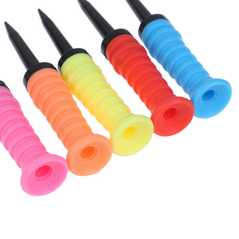 1PC Golf Elastic Tee soft rubber elastic ball nail limit resistance ball .l8