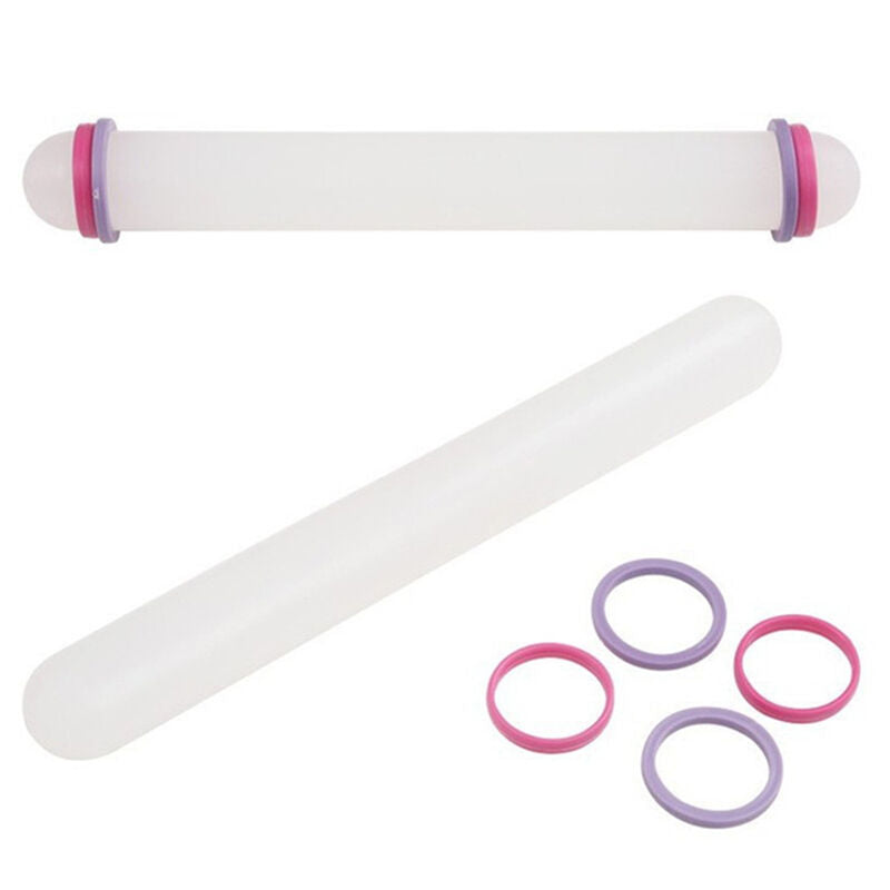 Rolling Pin Sugarcraft Fondant Gum Paste Cake Roller Cake Bakeware Tool NewBDAU