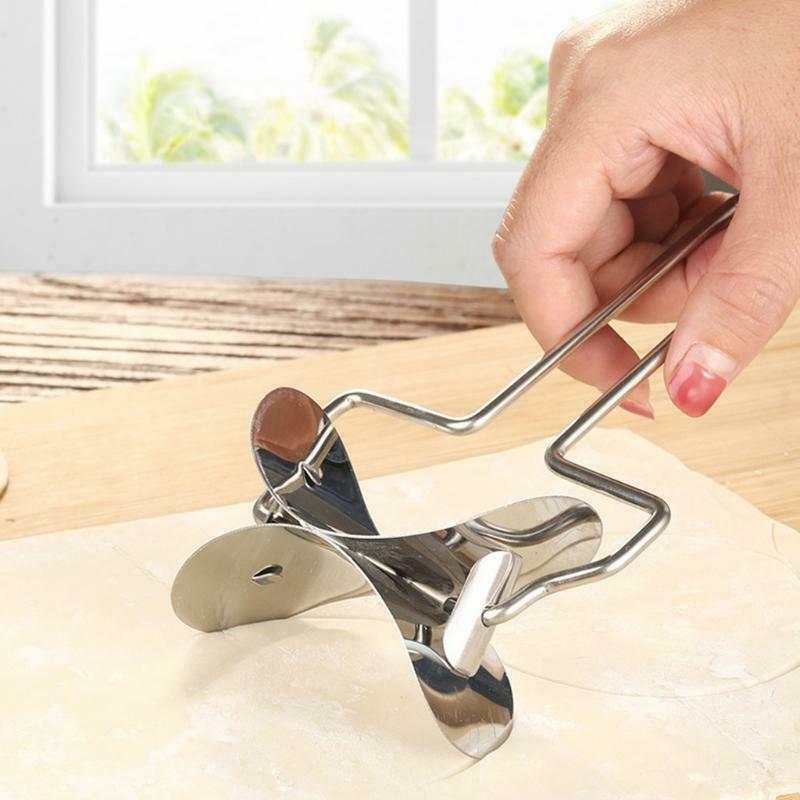 Stainless Steel Dumpling Maker 3 Pcs Small Medium and Large Dumpling Mold Dough