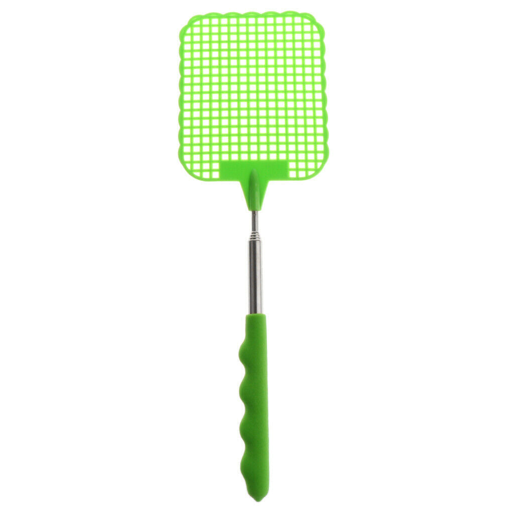 Fly Swatter Manual Flapper Prevent Pest Mosquito Tools Pest Control green