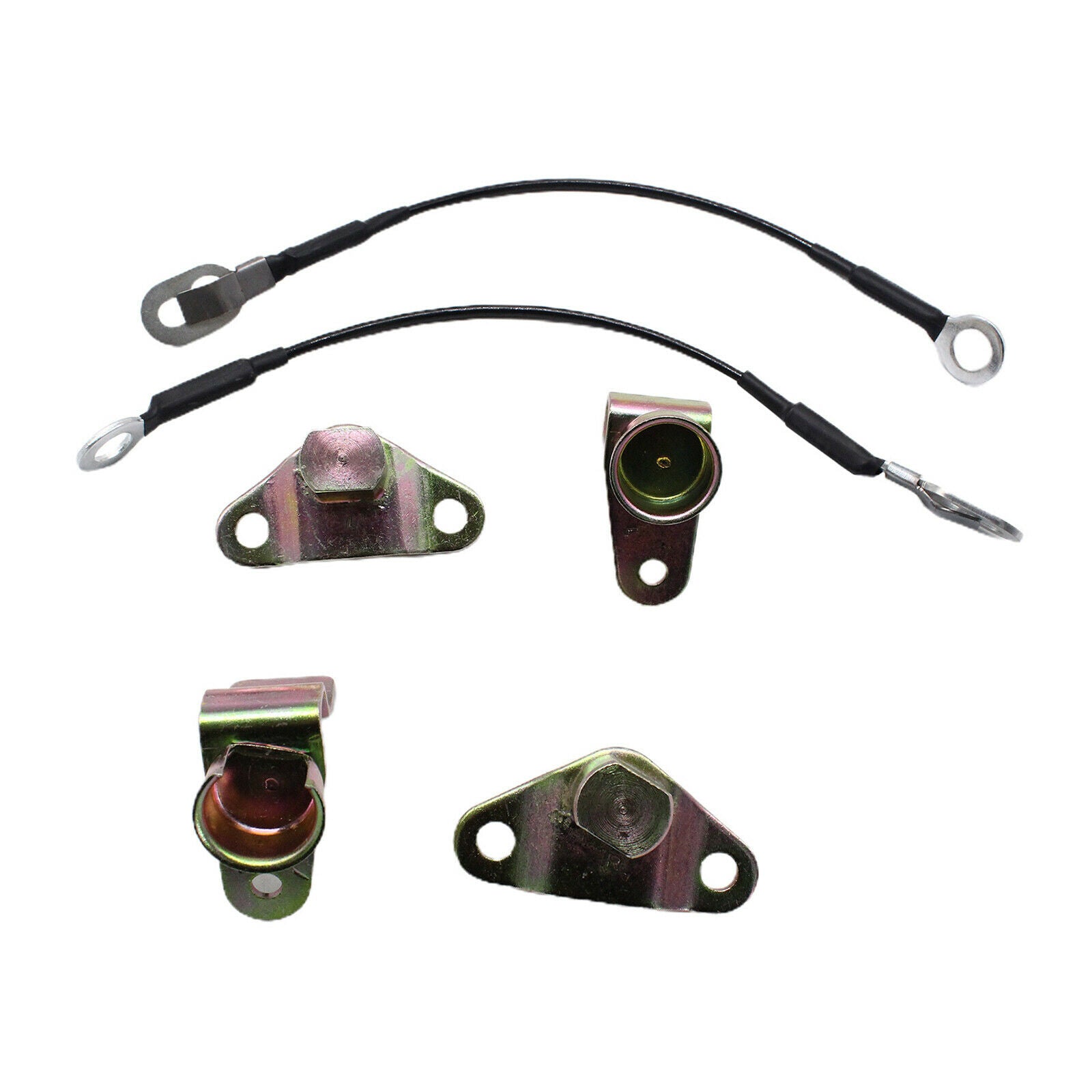 Truck Tailgate Hinges & Cables Repair Kit for Chevy Silverado 38642 88980509