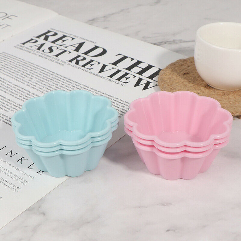 Silicone Mold Cupcake 6pcs Cake Mold Muffin Baking Silicone Cake Mold Muf.l8