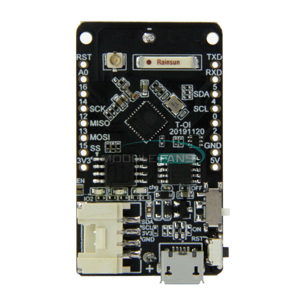 16340 Battery Rechargeable Holder Compatible MINI D1 Development Board ESP8266