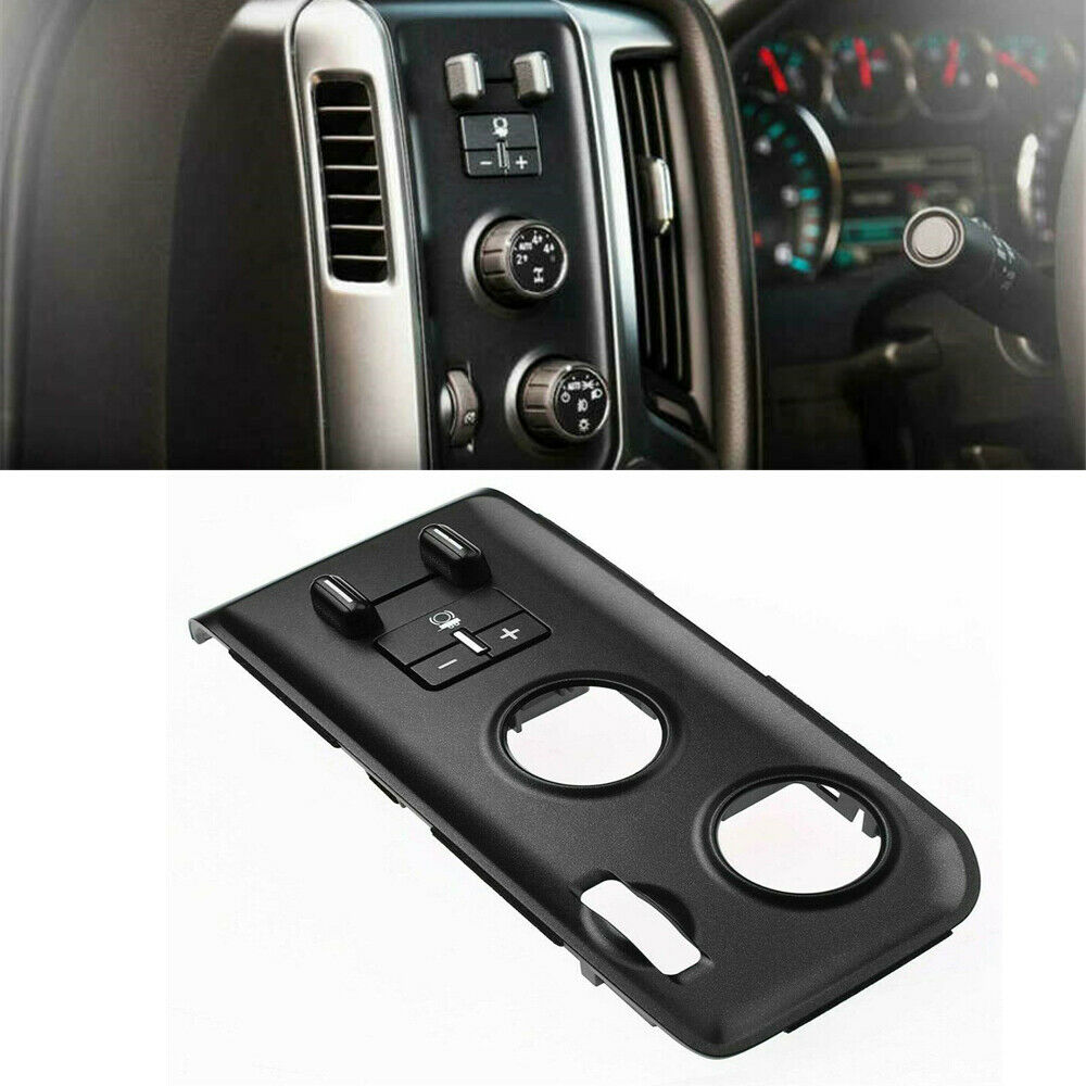 For 2014-2020 GM Silverado SIerra  Brake Control Switch Trim Plate Part 84109447