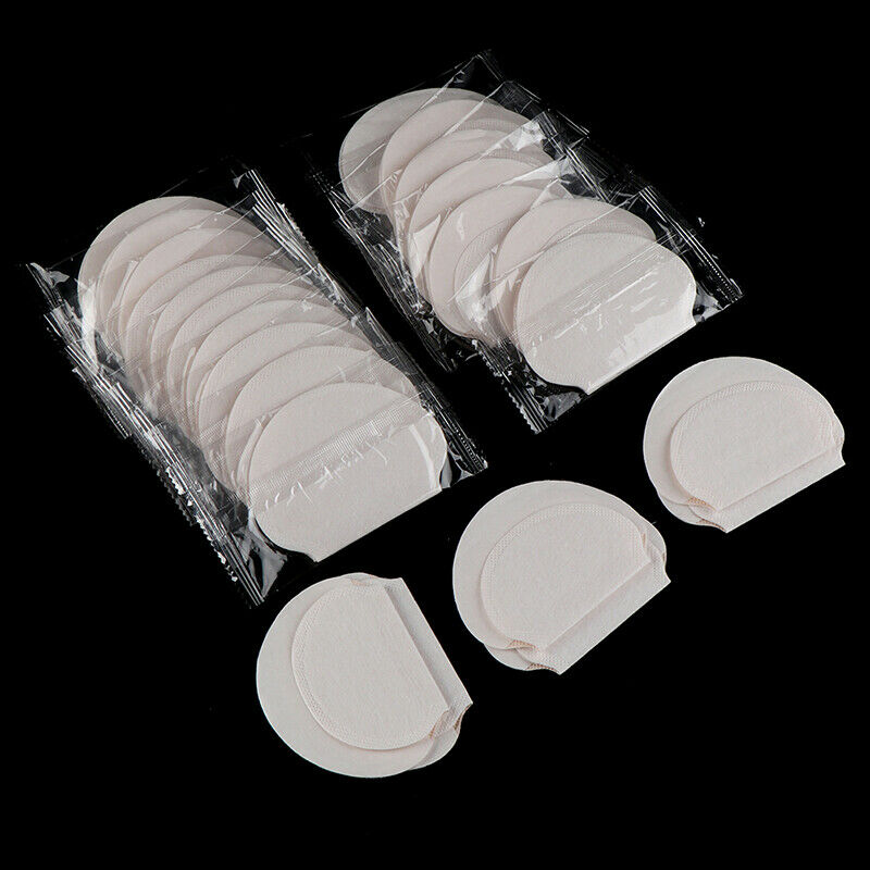 40Pcs Reusable Women Washable Underarm Armpit Anti Sweat Pads Perfume~AUJCAUDFA