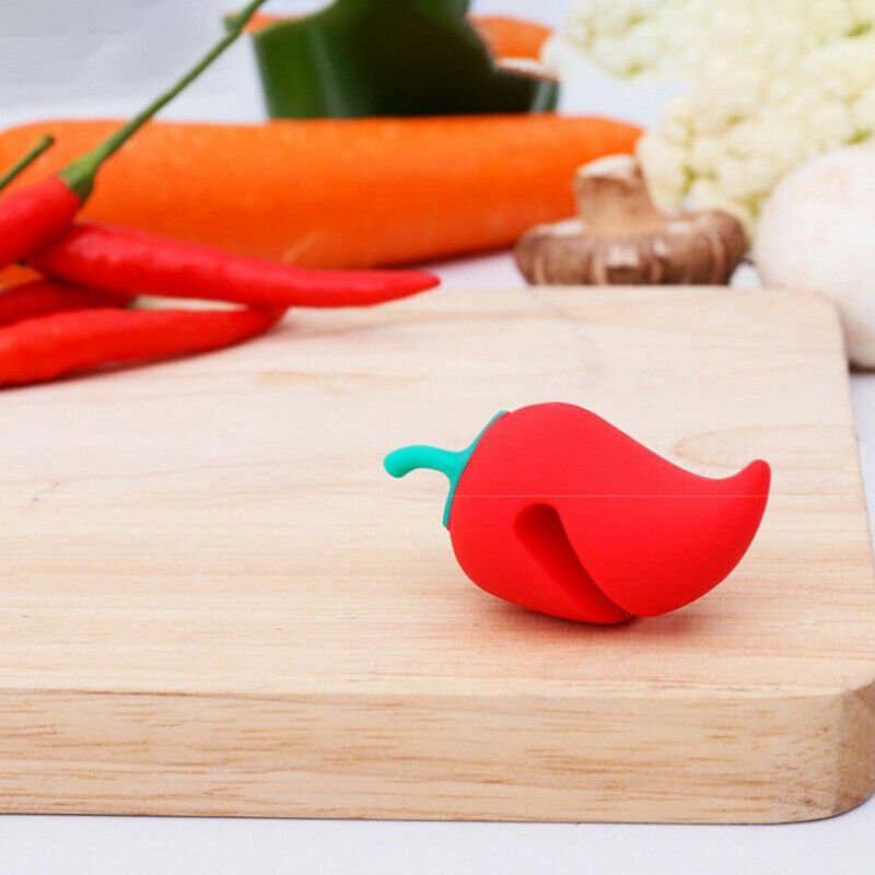 Cute Pot Clip chili Pan Cover Anti-overflow Rack Prevent Overflow Lid Hol.l8