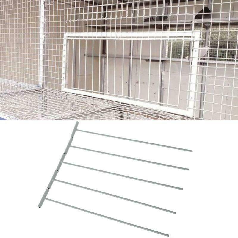 5pcs Bird Racing Pigeon Cage Door Iron Wire Entrance Wire Trap Door Curtai