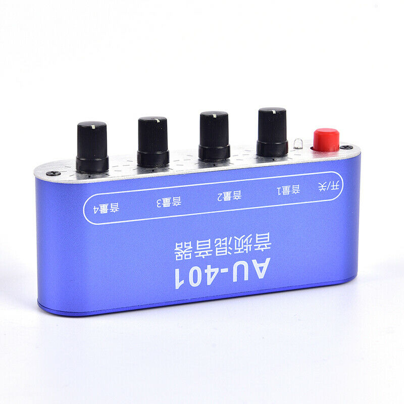 Stereo Mixer Individually Controls Board DIY Headphones Amplifier Case DDD