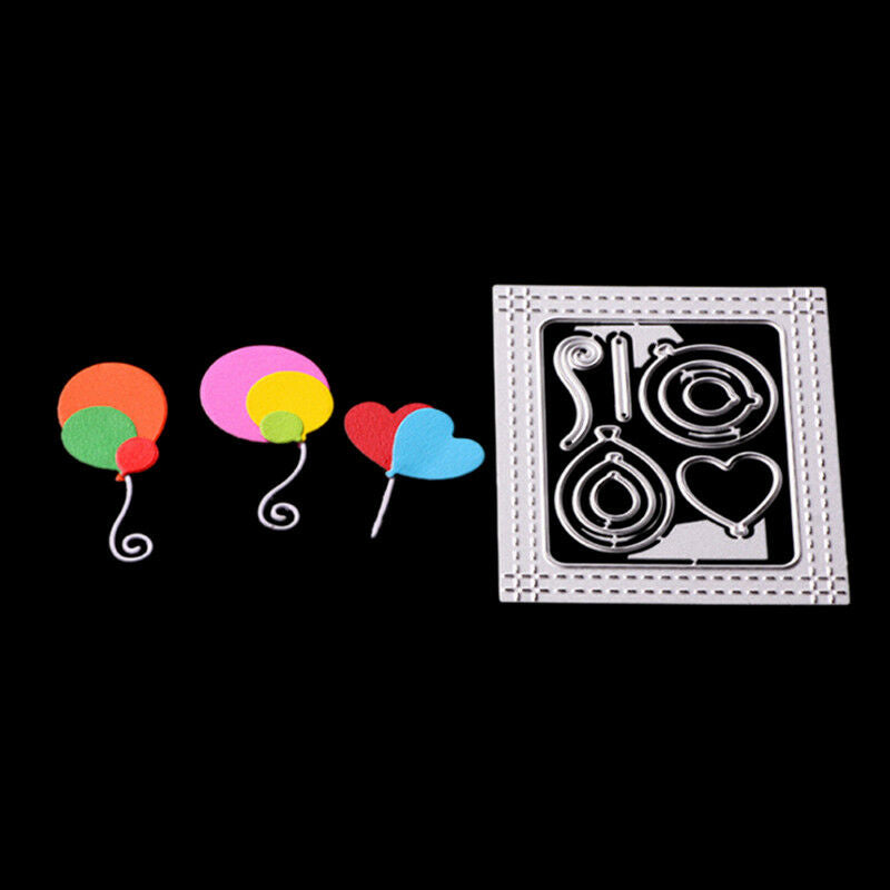 Balloon Metal Frame Cutting Dies DIY Scrapbooking Paper Card Emboss SP..l8