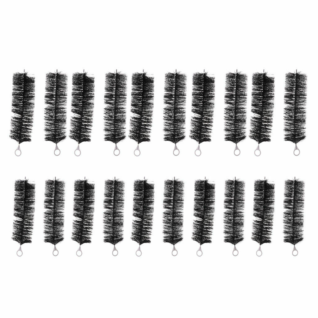 20x Plastic Practical Fish Pond Cleaning Brush Easily Use For Aquarium