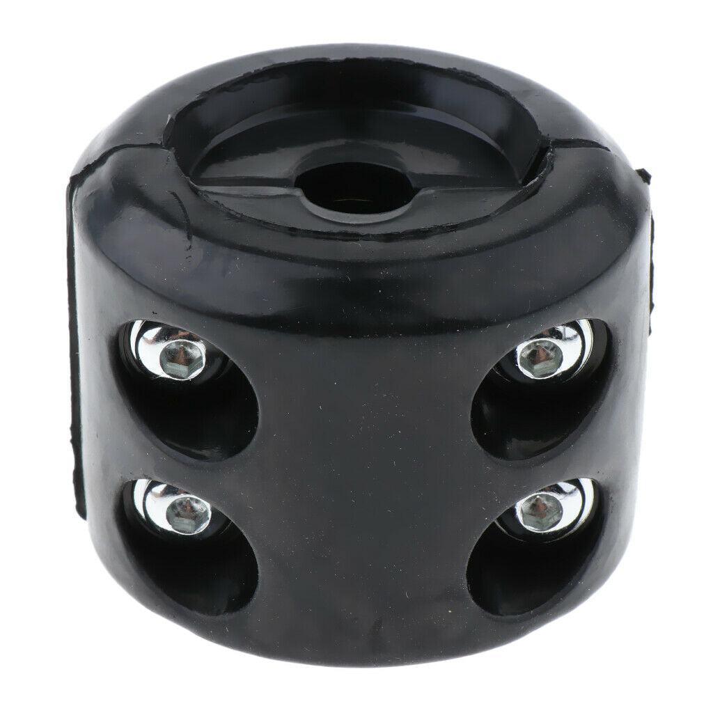 2x Winch Cable Stopper Rubber Rope Line Stop Hook Saver with Wrench for ATV UTV