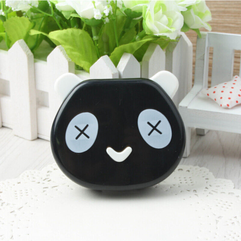 Travel Portable Panda Design Contact Lens Case Storage Box Holder Contain.l8